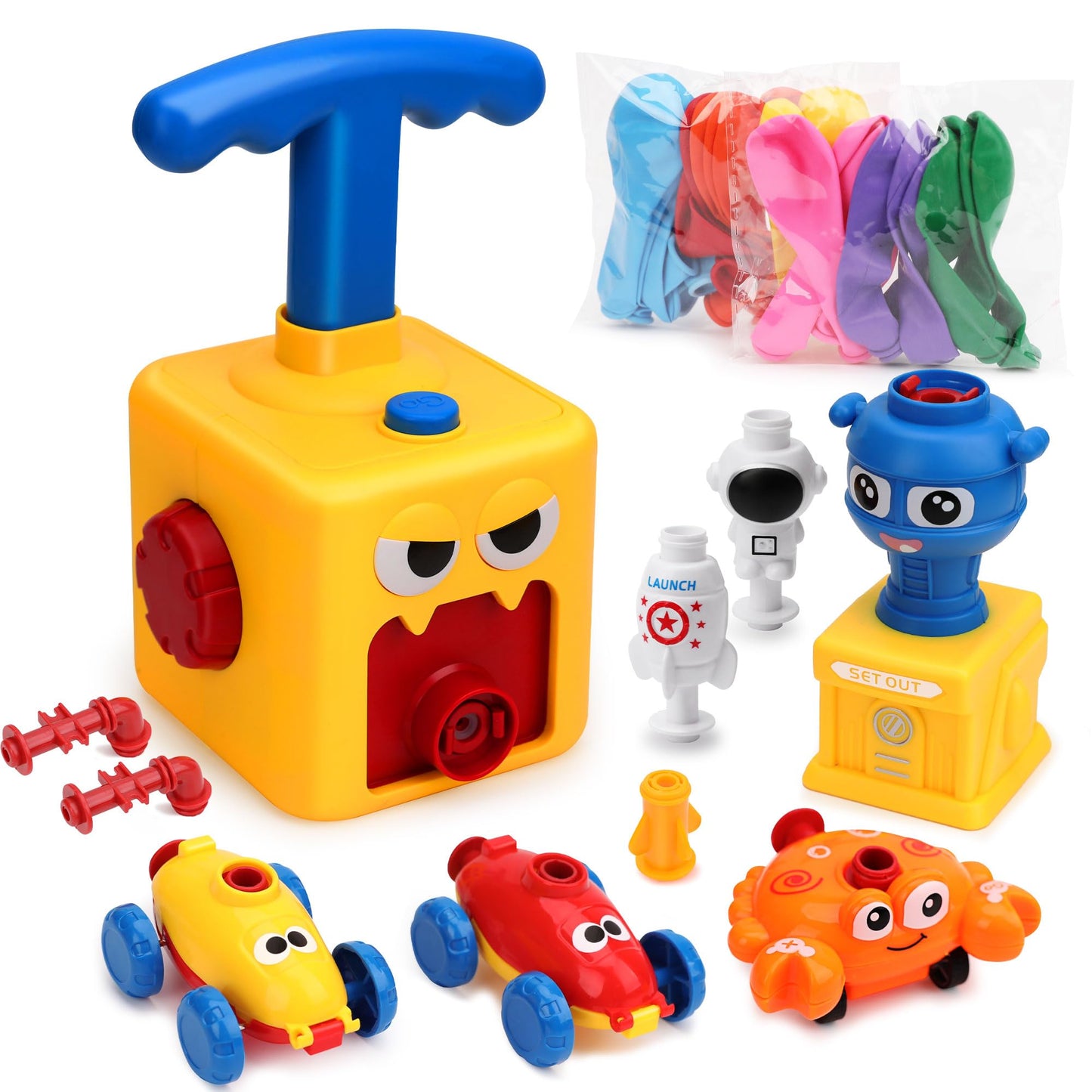 Kit Juguetes Impulsados Por Globos🎈(Envío Gratis)