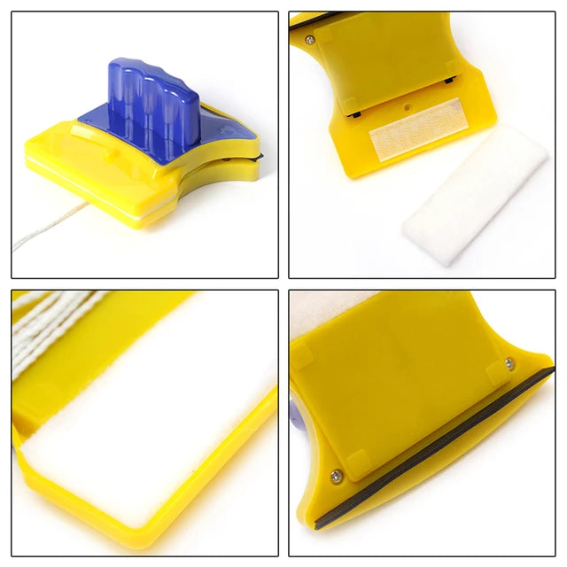 Limpiador de Vidrio Magnético 🤩(Envío Gratis)⭐