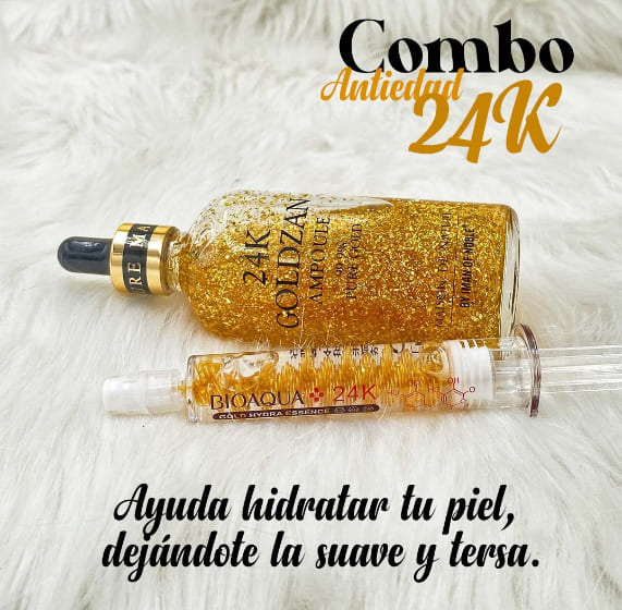 ⭐Serum 24K Gold + Regalo🎁 Ampolla 24K ( Envío gratis)🤩