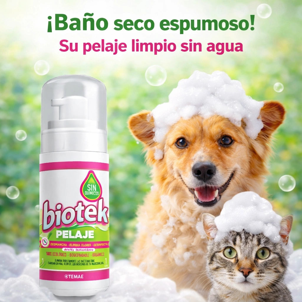 Promo 2x1 Baño En Seco Para Mascotas(160ml)🎁