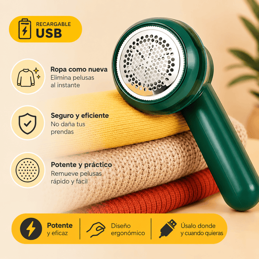 Removedor de Pelusa Eléctrico (Recargable⚡)